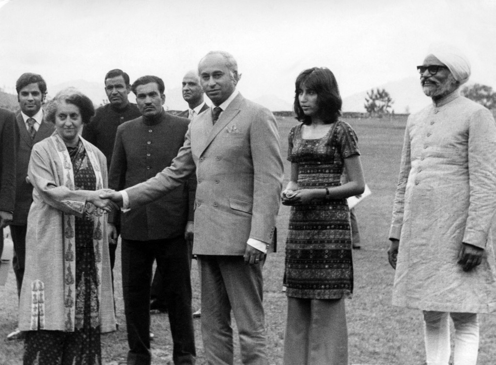 Simla Agreement Pakistan India Zulfiqar Ali Bhutto