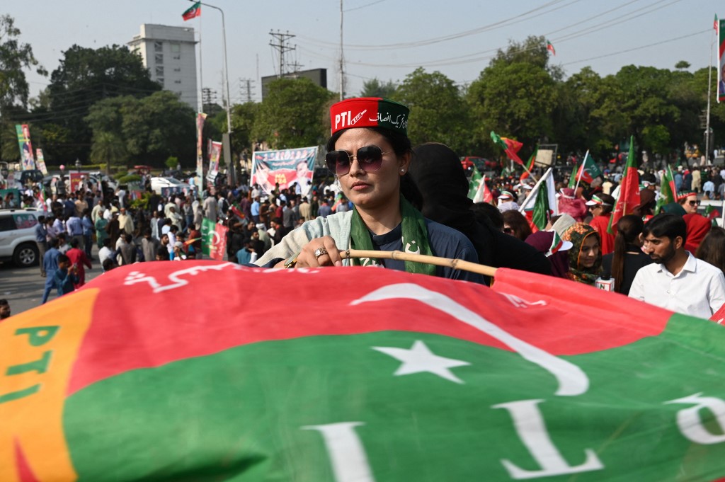 Lahore PTI Long March