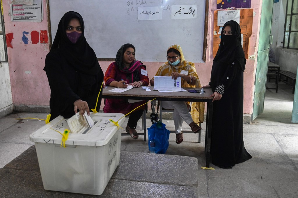 Pakistan Elections Voting 