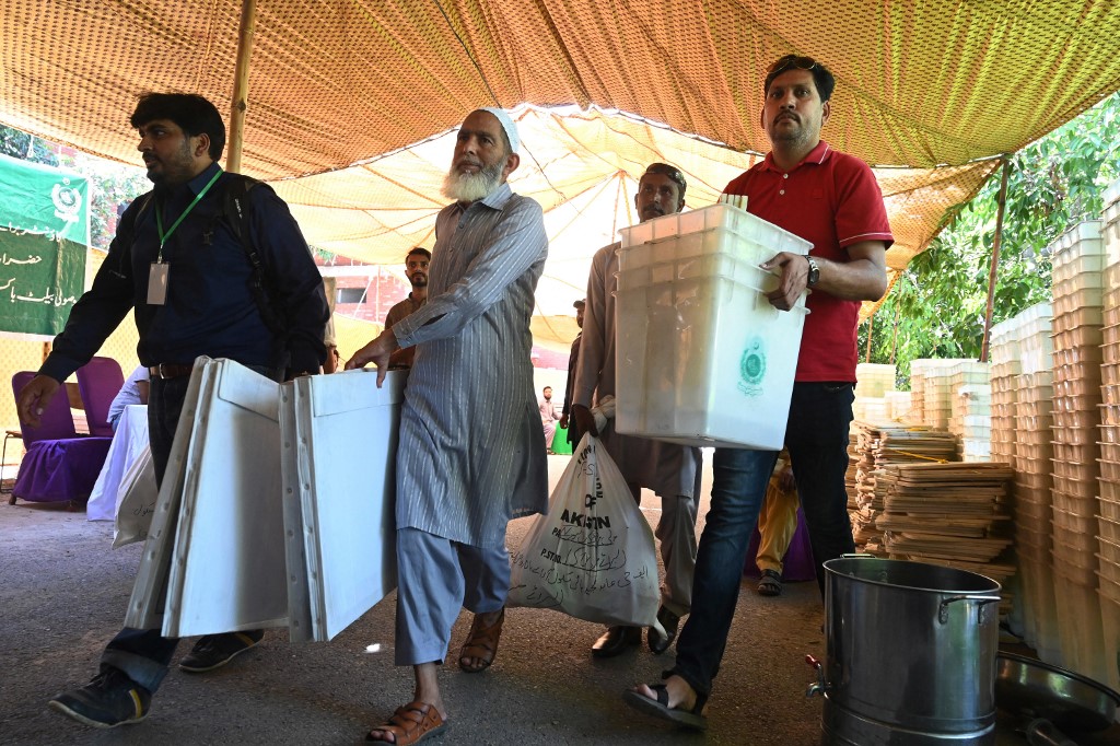 Pakistan Elections Voting 