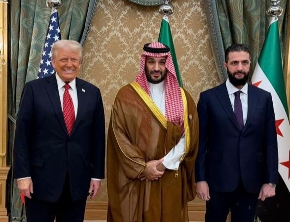 Trump Ahmed al-Sharaa Meeting 