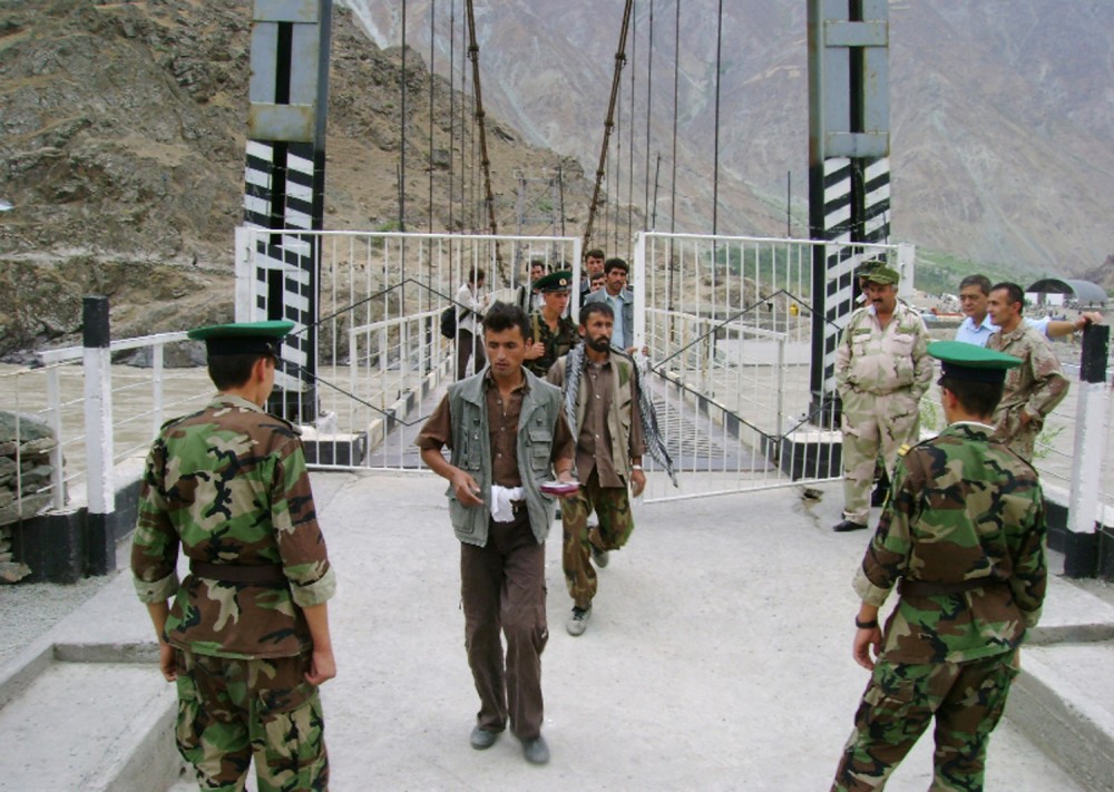 Afghan Tajik border 