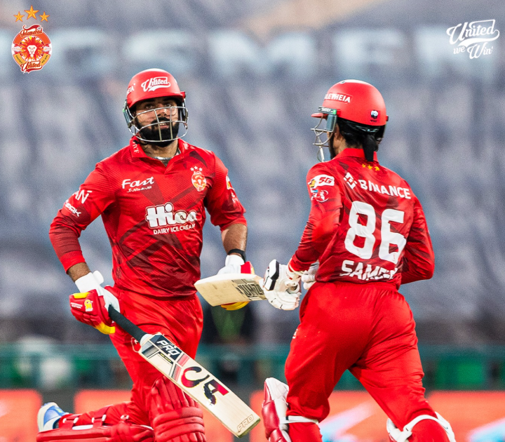 پی ایس ایل 11: سمیر مہناس کی 82 رنز، اسلام آباد یونائیٹڈ کی کوئٹہ کے خلاف جیت