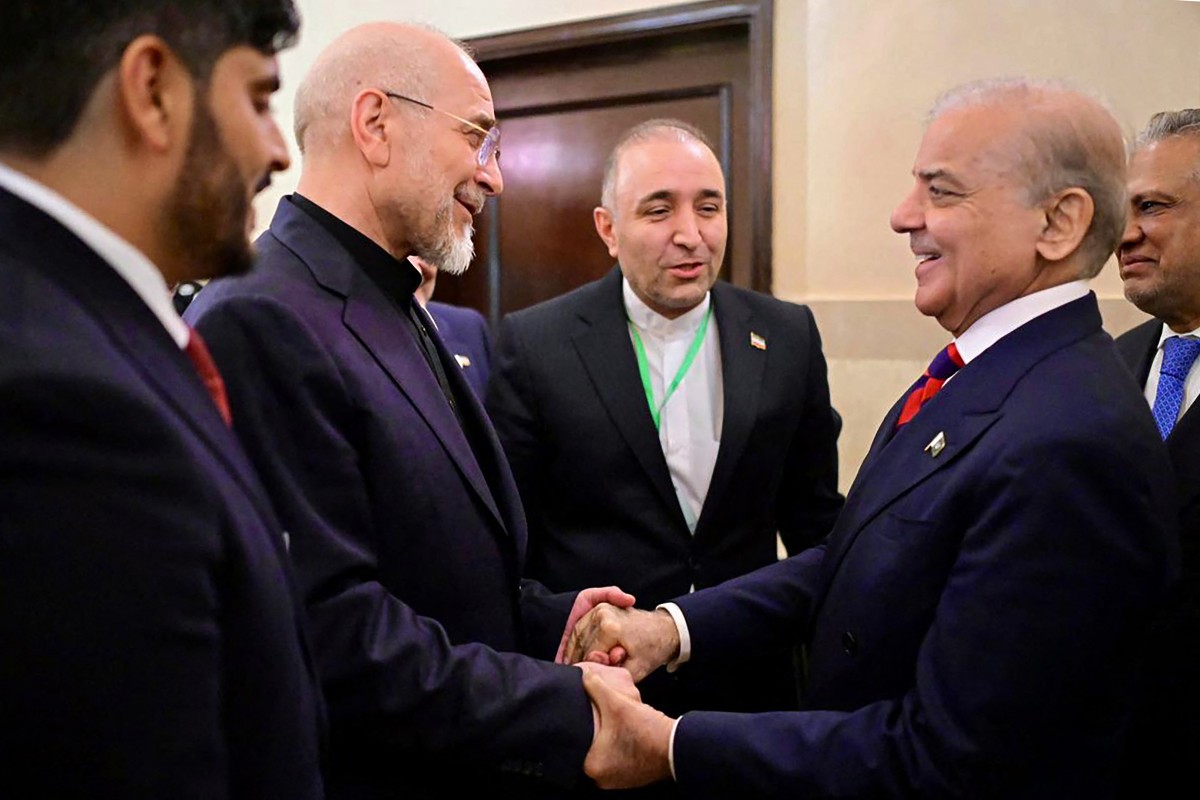 PM Shehbaz Sharif Iran Meeting PM Shehbaz Sharif Iran Meeting