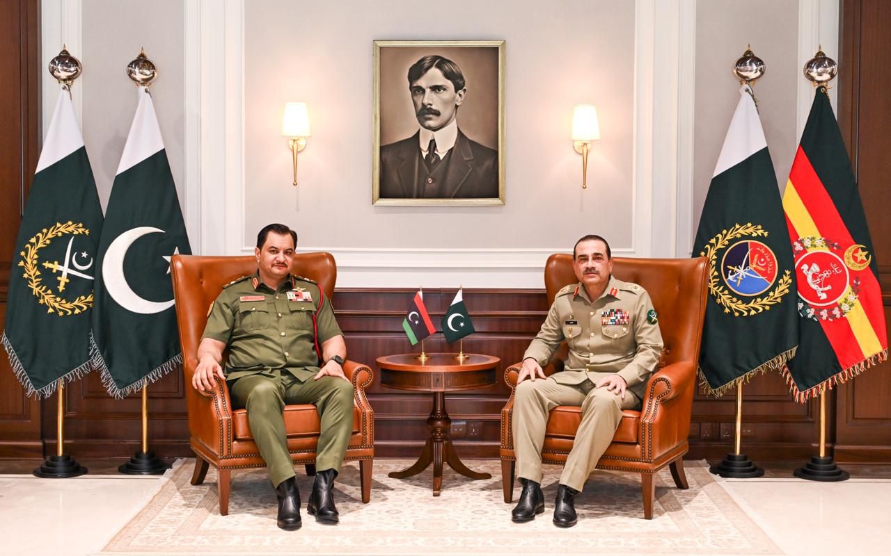 لیبیا کے فوجی کمانڈر خلیفہ حفتر کی فیلڈ مارشل عاصم منیر سے ملاقات: آئی ایس پی آر
