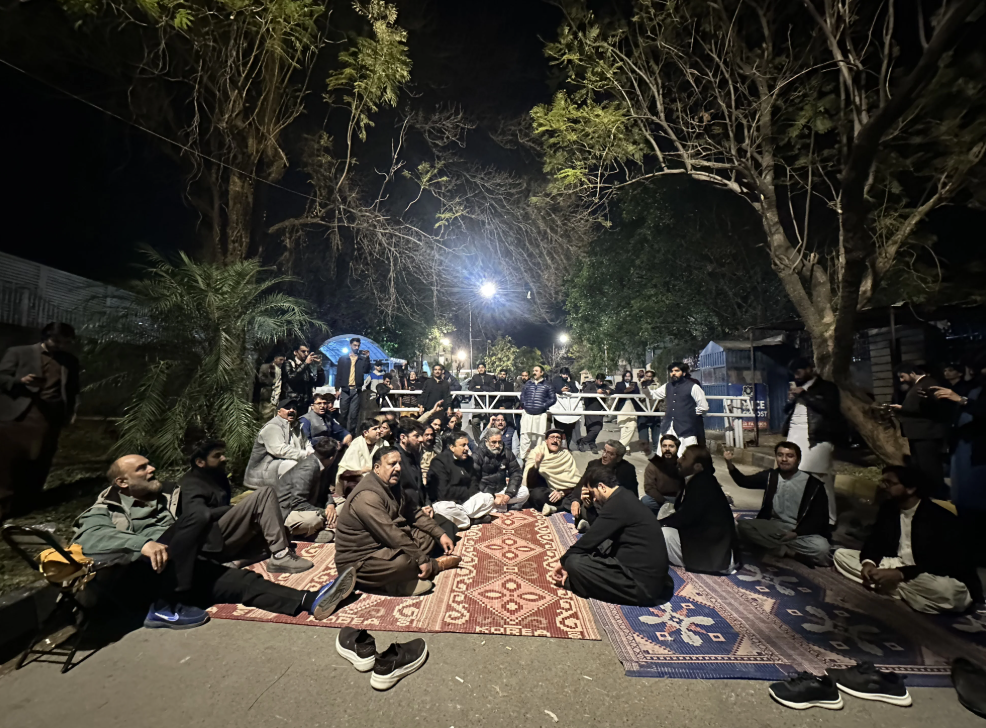 PTI Sit In