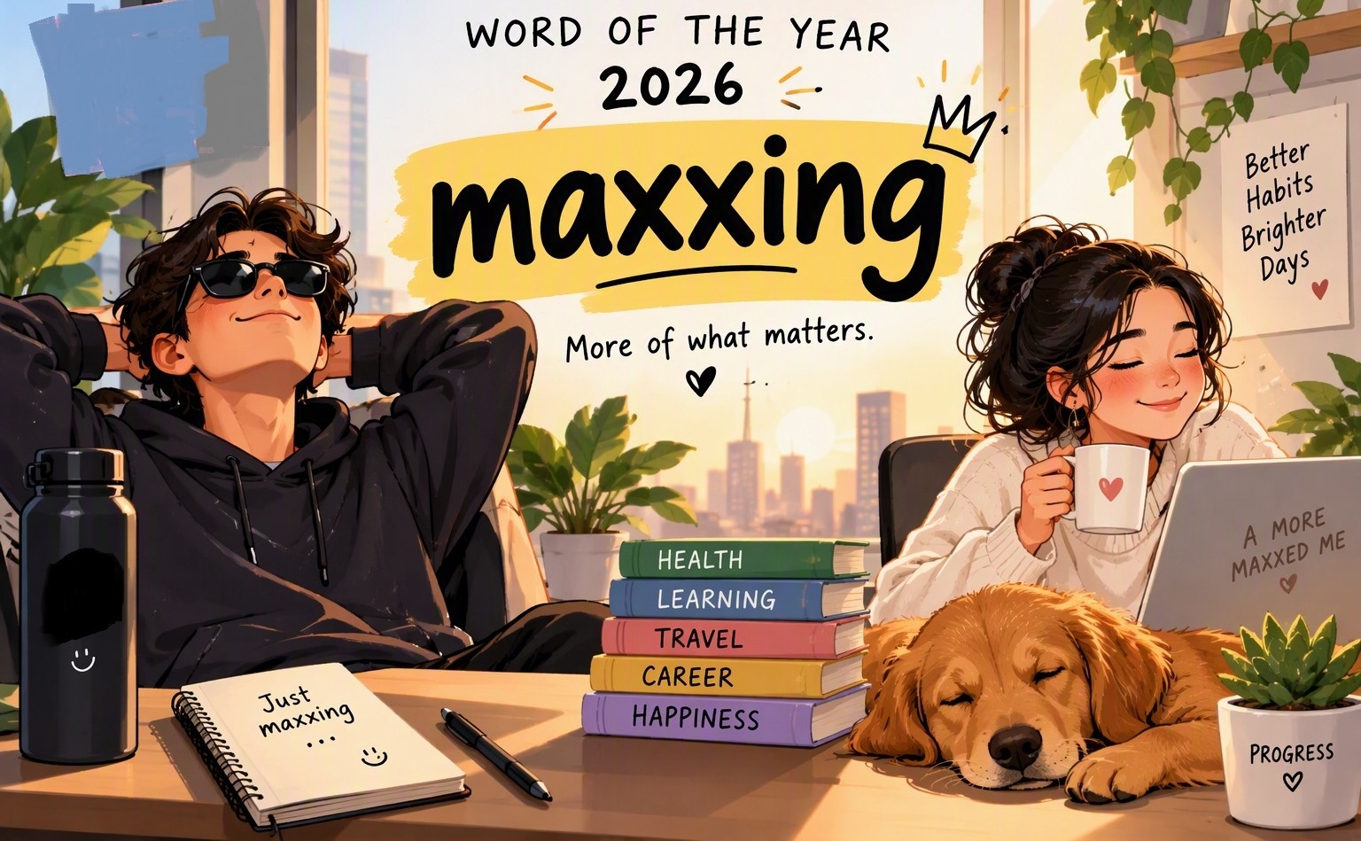 ’maxxing‘ (میکسنگ) 2026 کا ’ورڈ آف دی ایئر‘ قرار