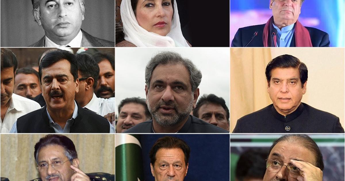 Combien de premiers ministres et de présidents ont été inculpés dans l’histoire du Pakistan ?