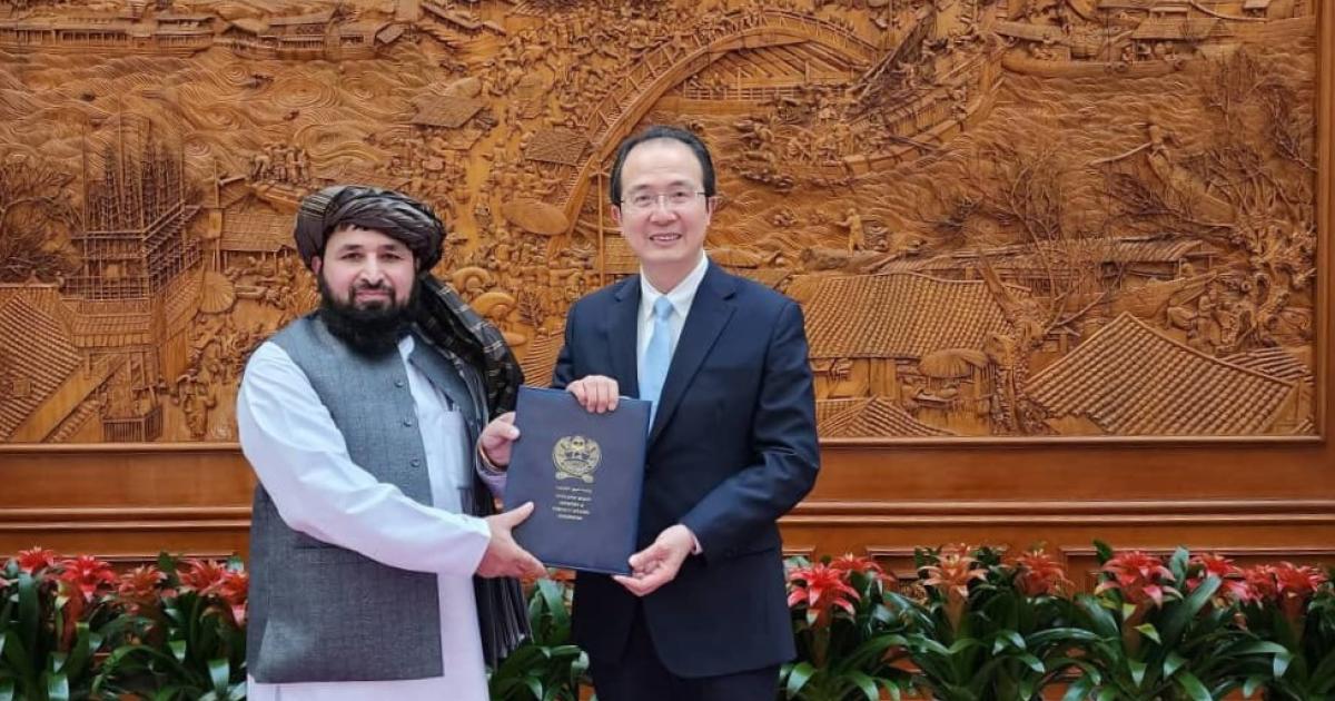 Primer embajador oficial de Afganistán designado en China: Ministerio de Relaciones Exteriores de Afganistán