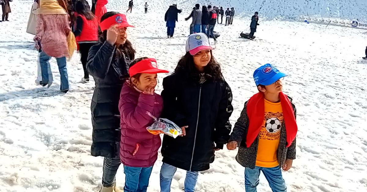 Ganga Peak’s annual snow fest, ice hockey, could not take place