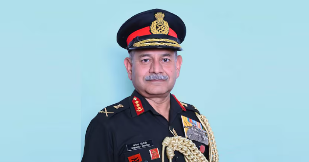 Who’s Upendra Dwivedi, the newly appointed Chief of Indian Military?