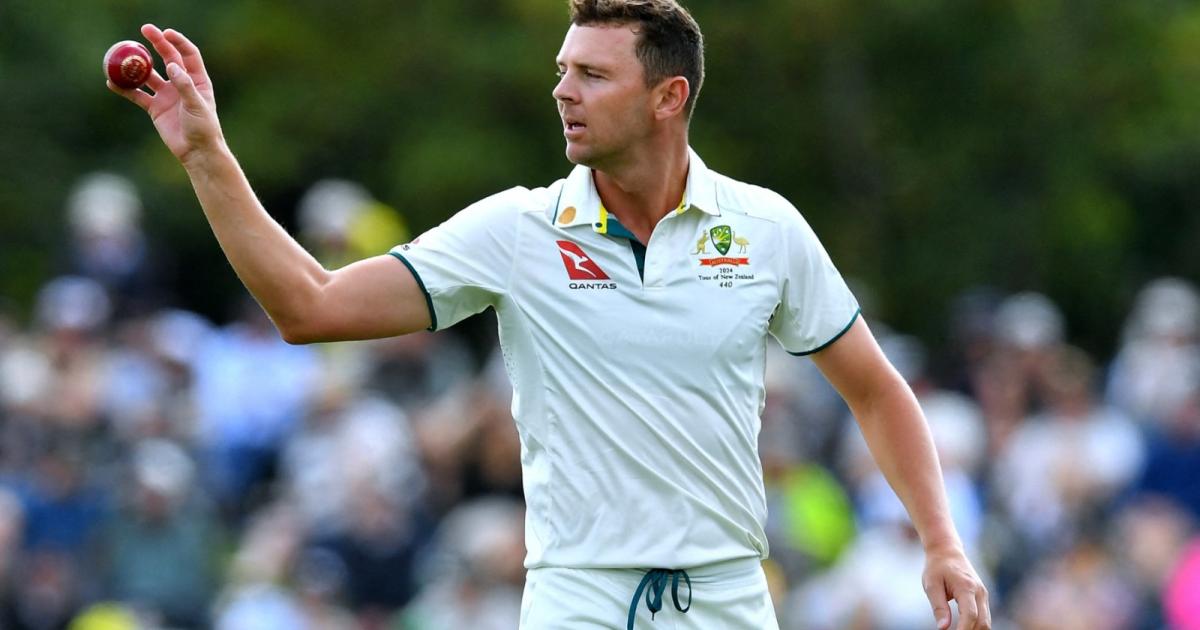 ہیمسٹرنگ انجری کے باعث جوش ہیزل پہلے ایشز ٹیسٹ سے باہر