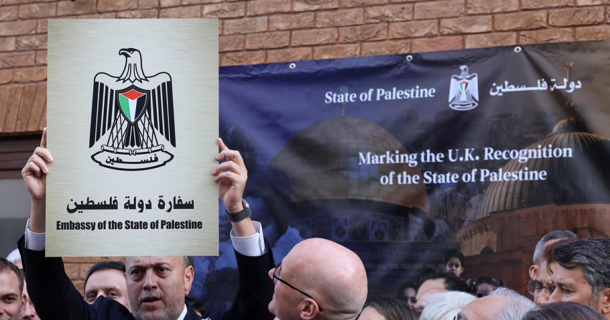 لندن میں فلسطینی سفارت خانے کا باضابطہ افتتاح