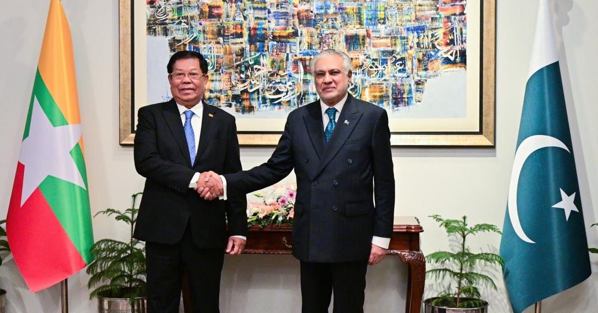میانمار کے وزیر خارجہ کا دورہ اسلام آباد، دوطرفہ تعاون کے فروغ پر اتفاق