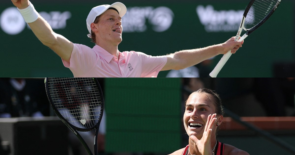 سنر اور سابالنکا: انڈین ویلز کے نئے چیمپیئن