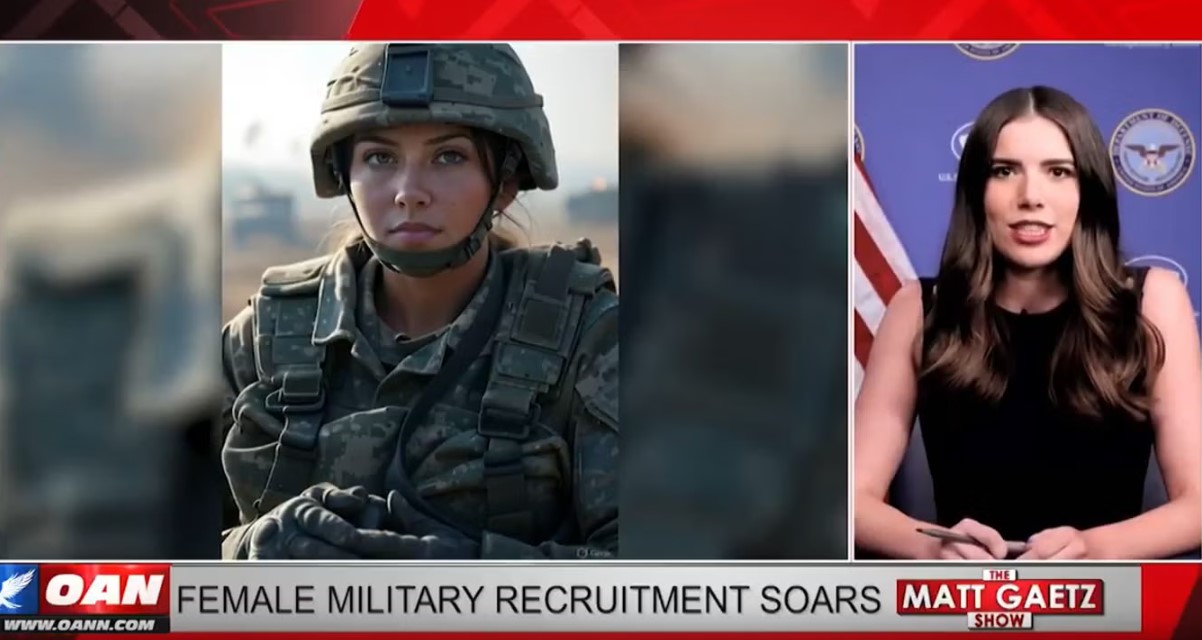 US  AI-generated Fakes of Women Soldiers