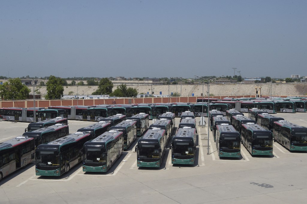 Peshawar BRT Busses