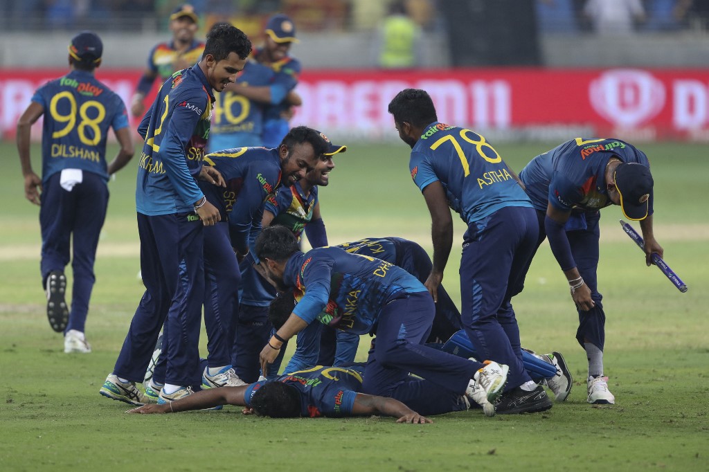Sri Lanka Cricket Team Celebrates.jpg