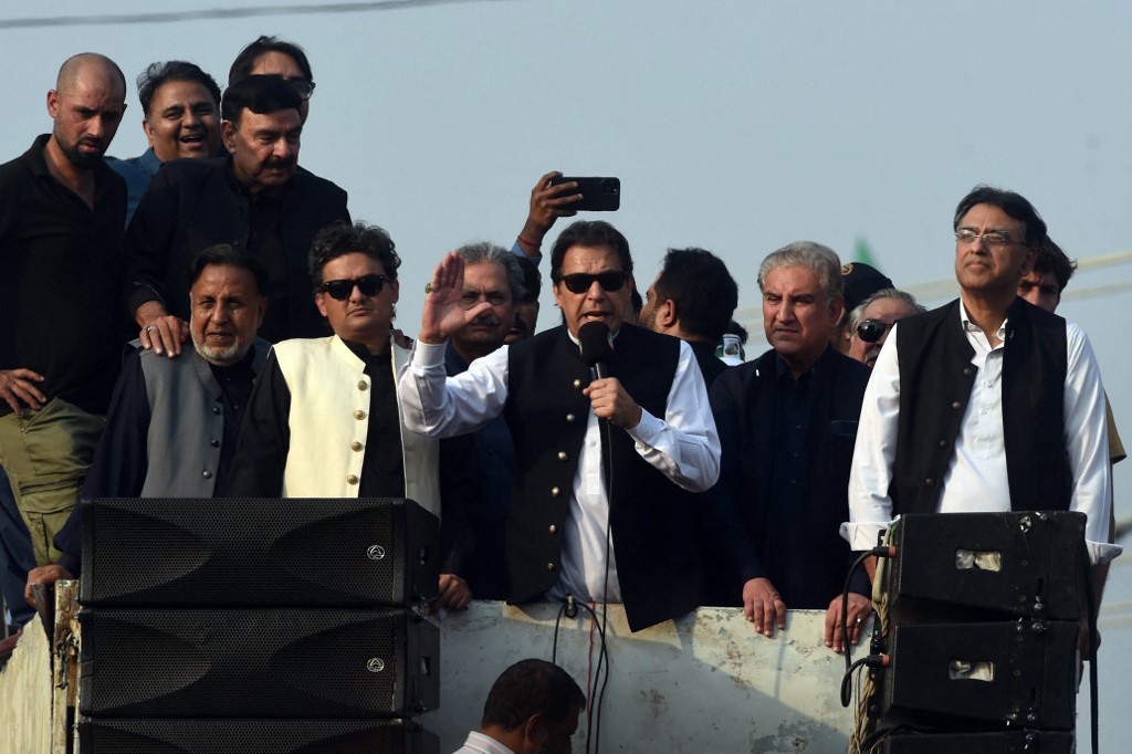 Imran Khan PTI Long March