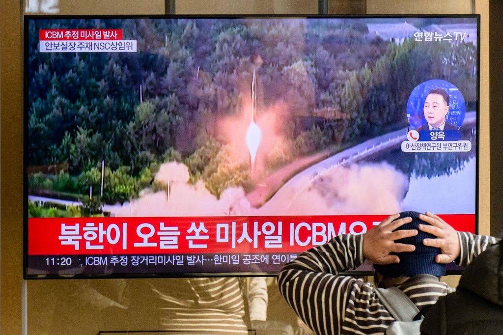 North Korea ICBM Missile Test 