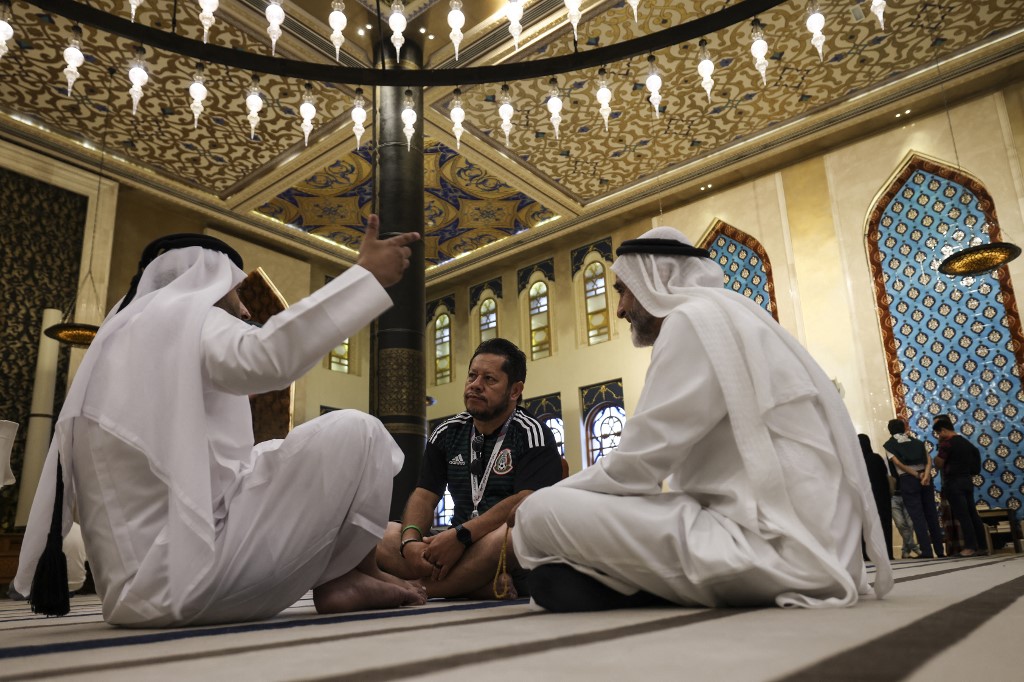 Qatar blue Mosque