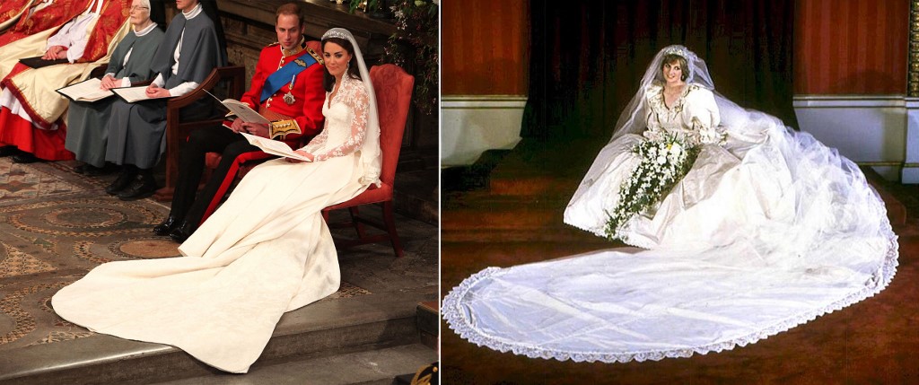 Diana & Kate wedding dress