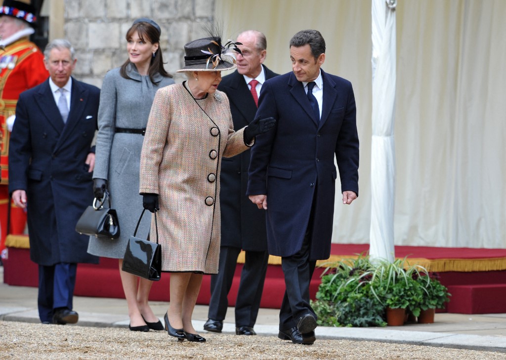 UK Princes with France President