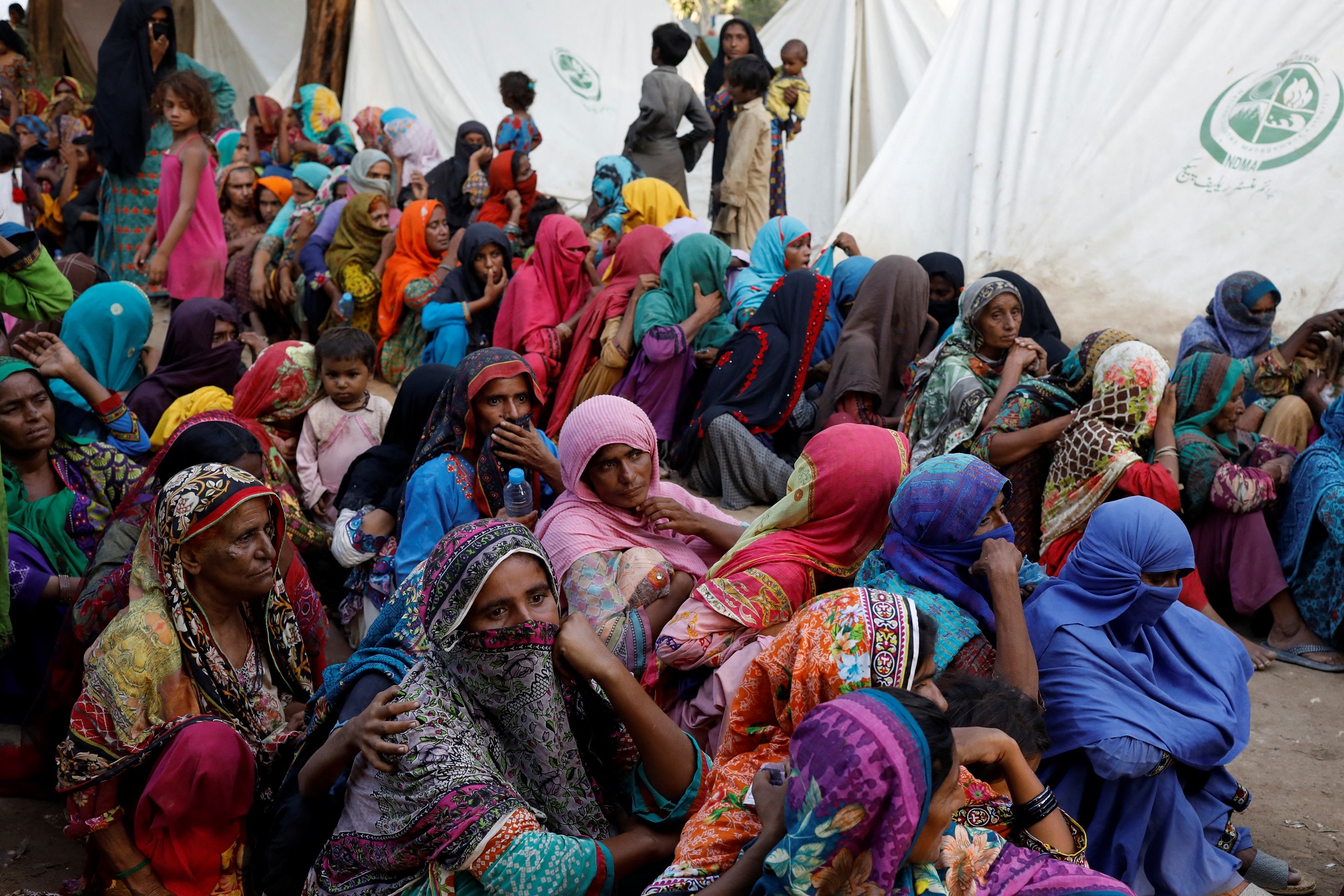 ٖflood Effected women 