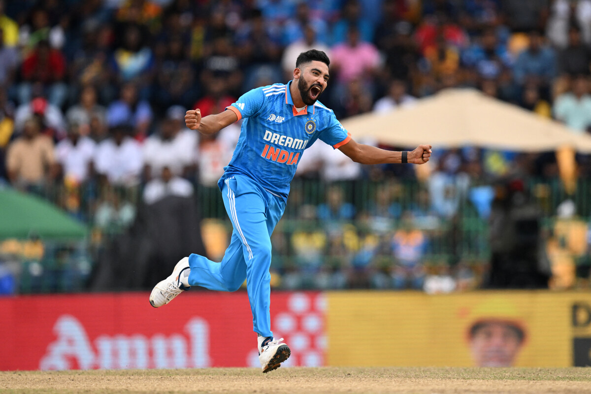 Muhammad Siraj Indian Cricketer 