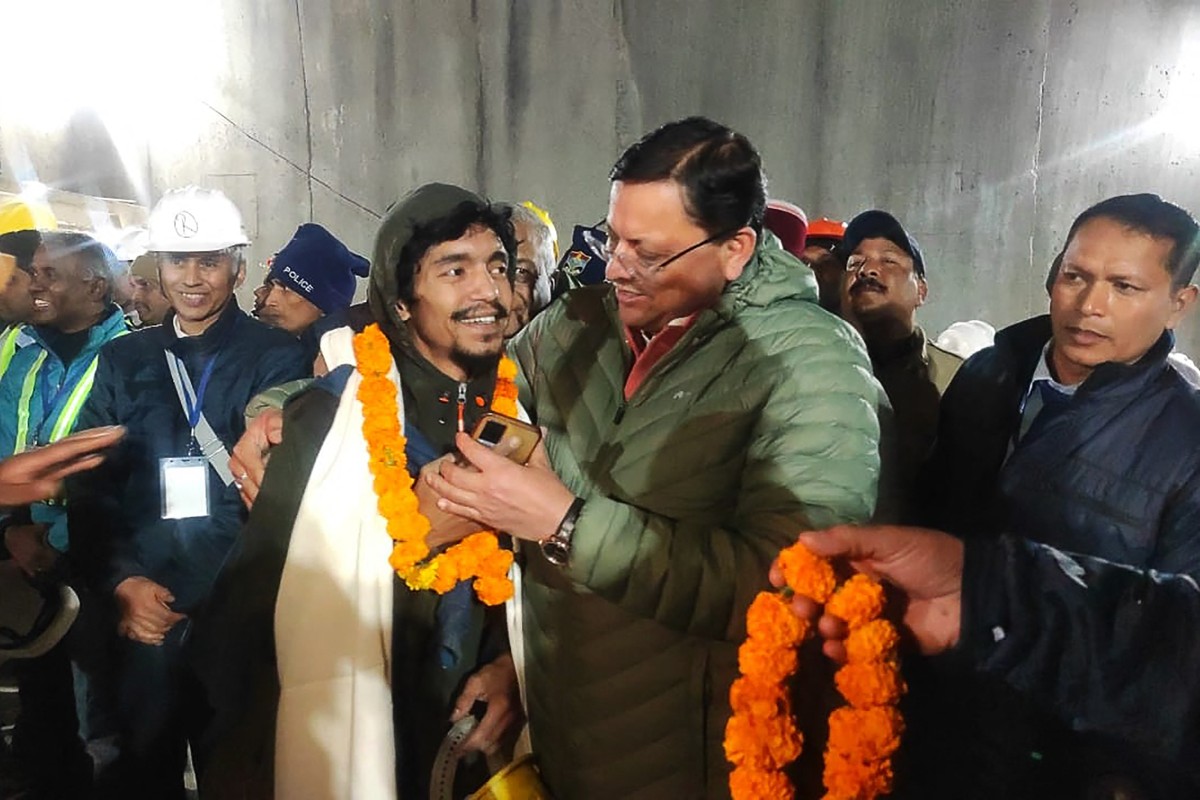 India Tunnel Rescue 