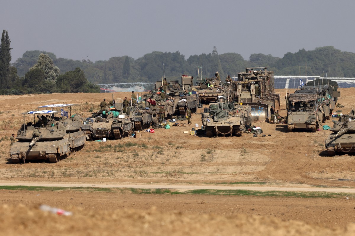 Gaza Israeli tanks