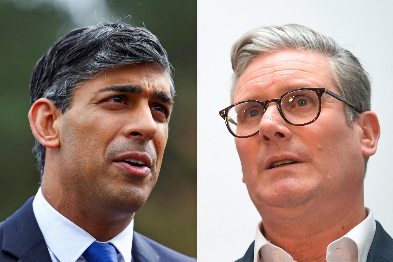 Rishi Sunak and Keir Starmer