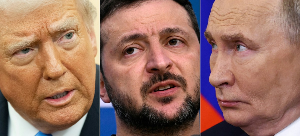 Trump Putin Zelensky