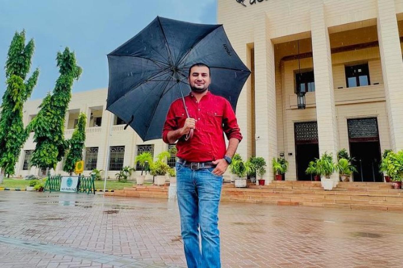 Journalist Khawar Hussain 