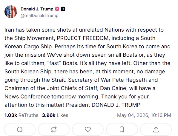 Trump tweet
