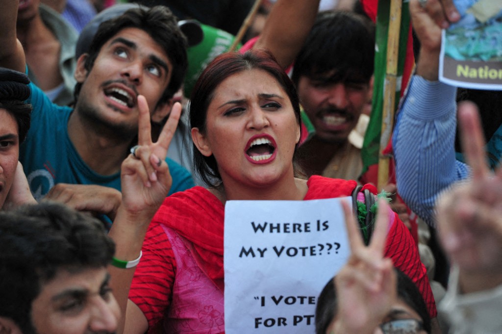 Pakistan Rigging protest.jpg