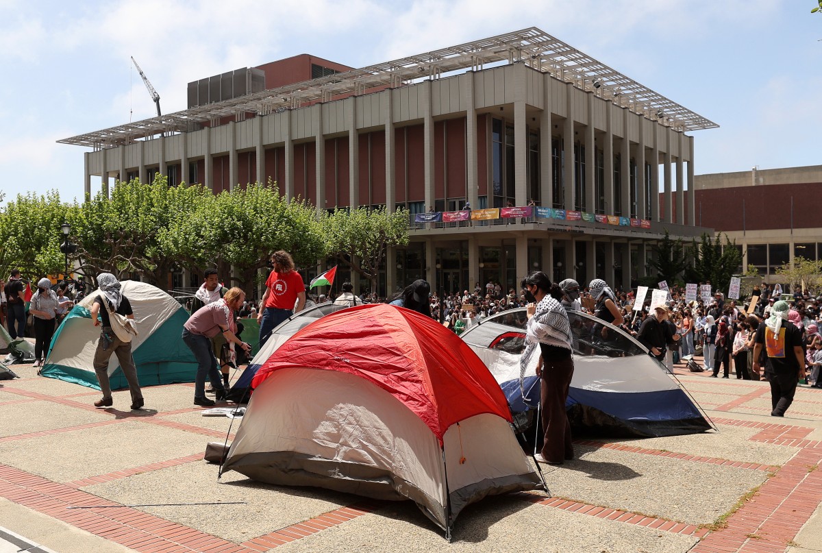 Uc Berkeley Students Hold Rally In Support Of Gaza