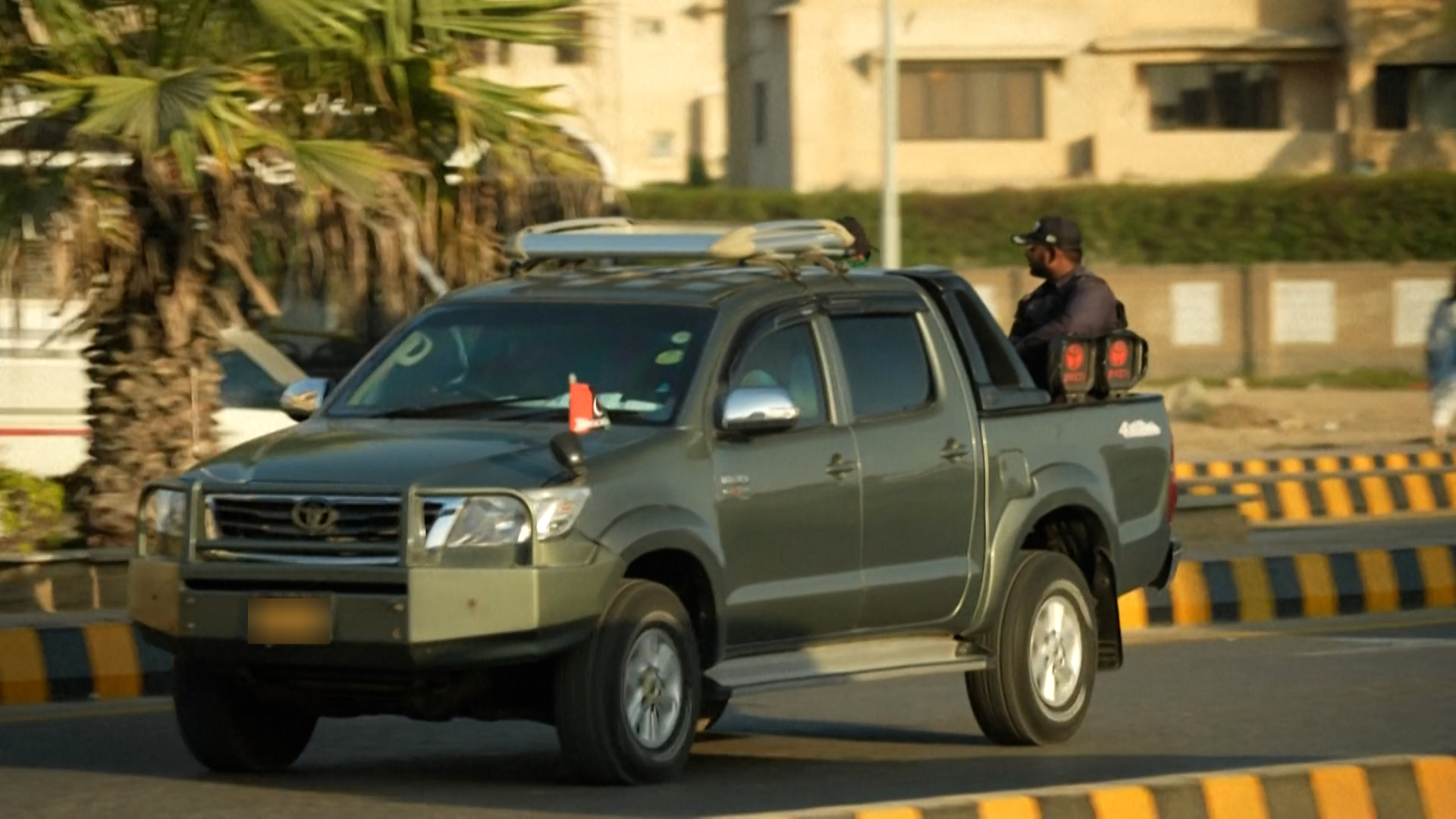 Imposing Pickup Trucks Symbolise Pakistan