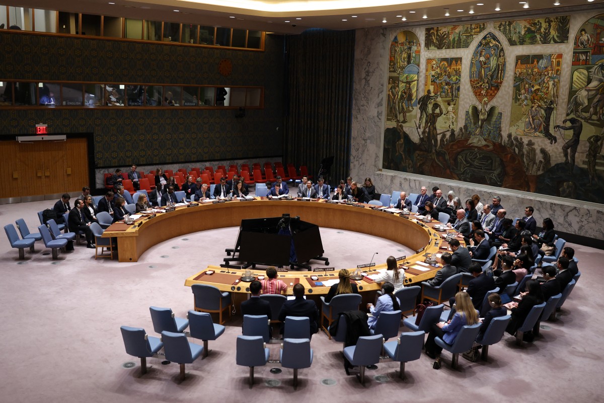 UN Security Council Meeting 
