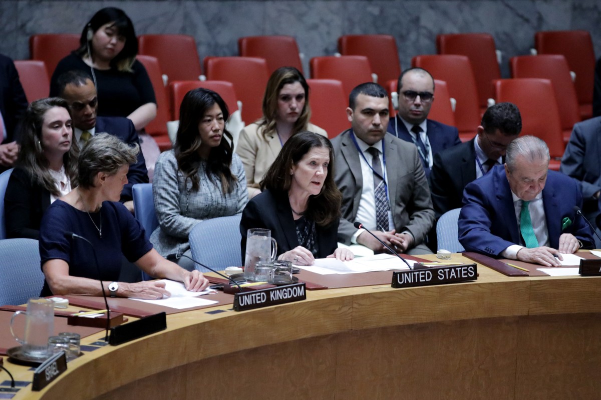 US In Un Security Council Vote On Gaza