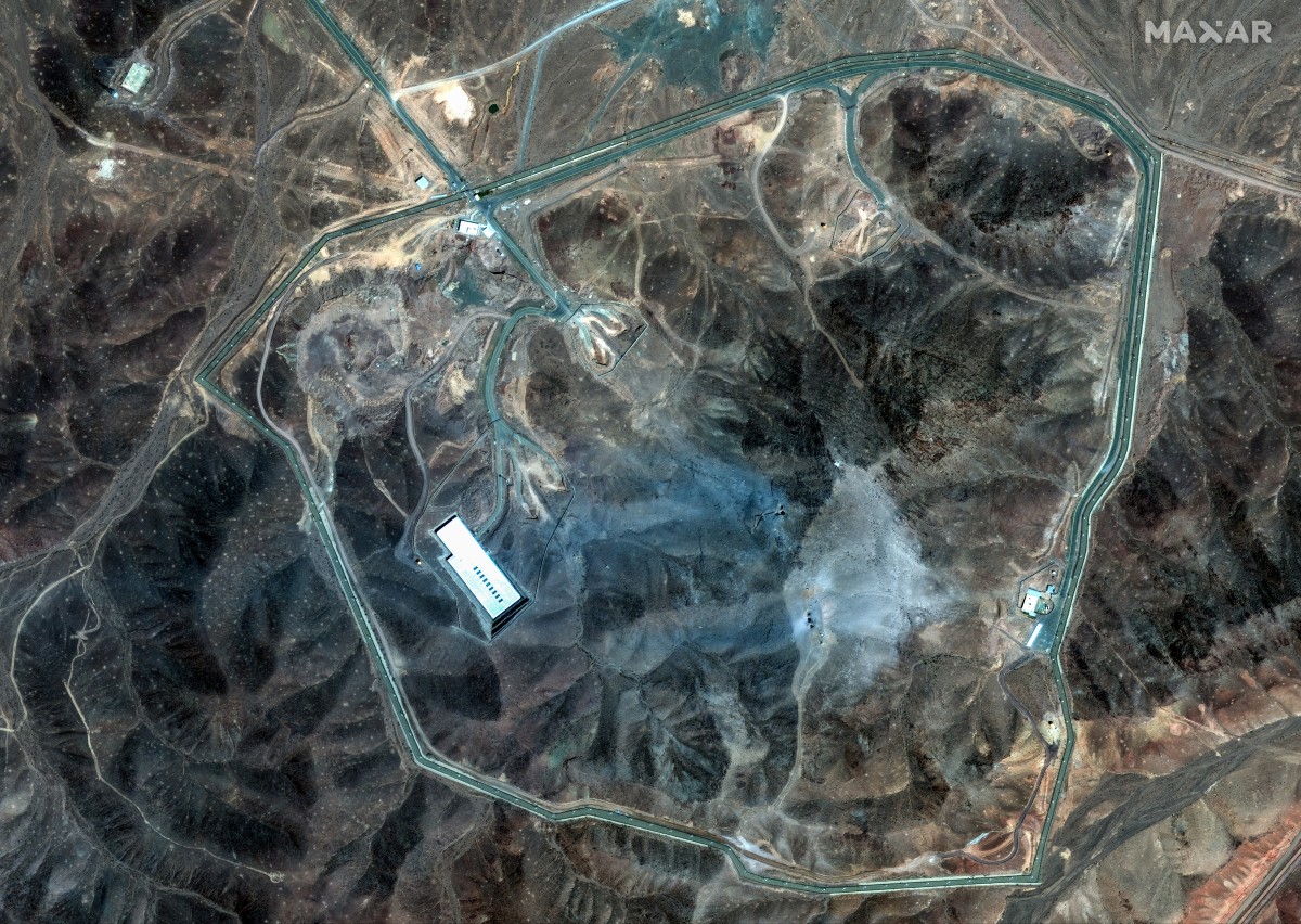 US Attack On Iran Site 