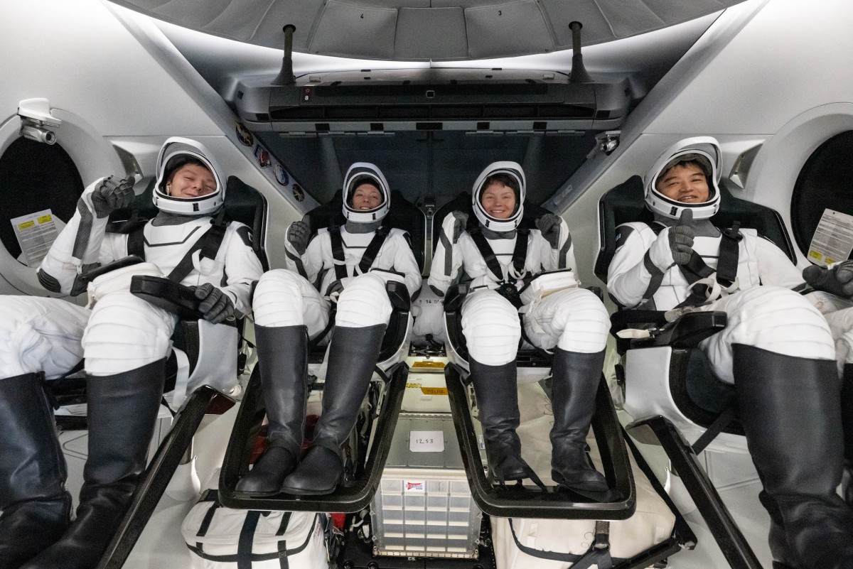NASA SpaceX Crew 10 Splashdown