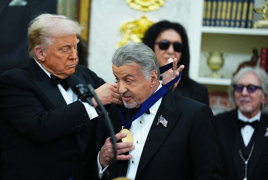 Sylvester Stallone Medal