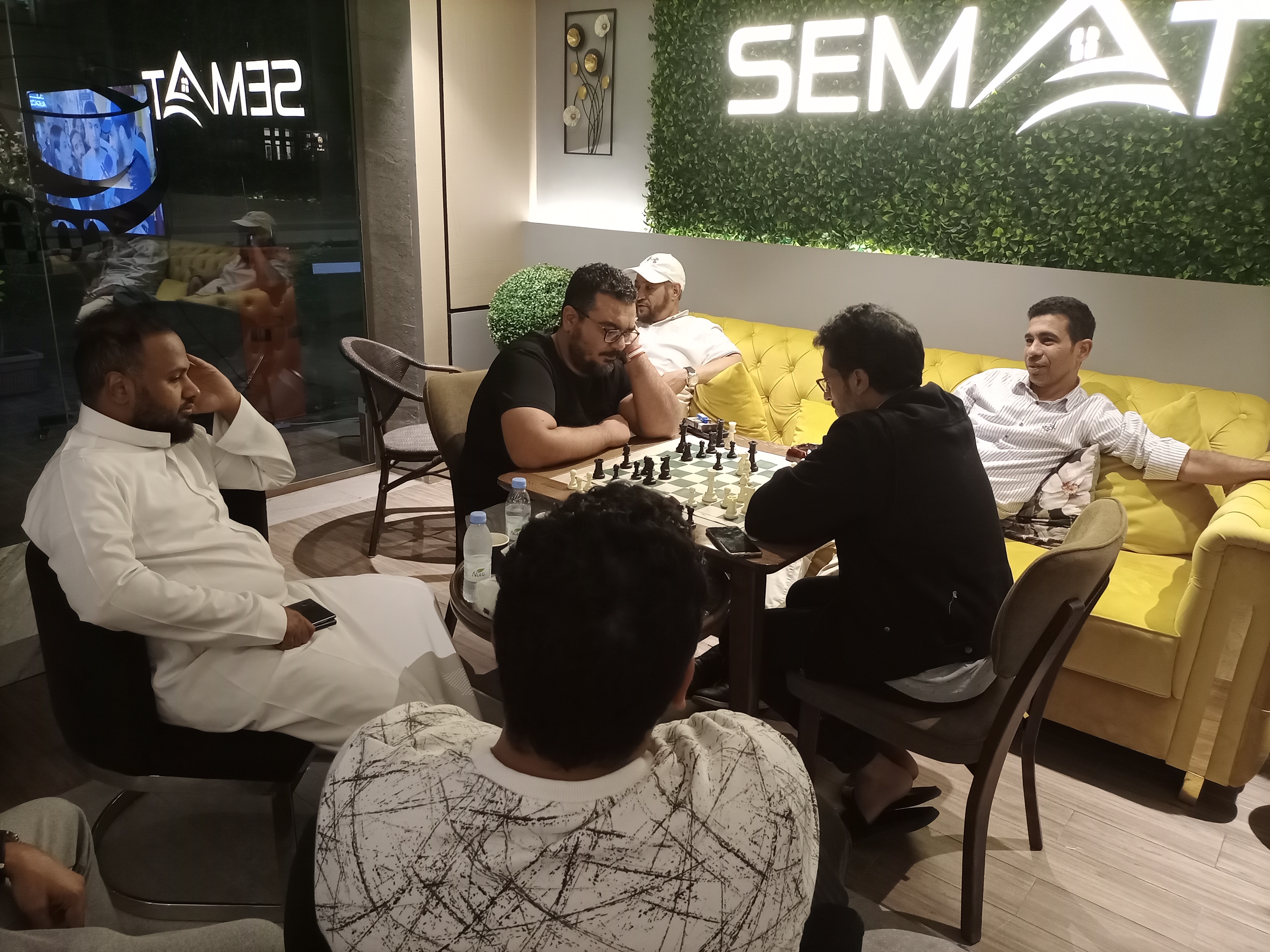 Playing Chess Qatar