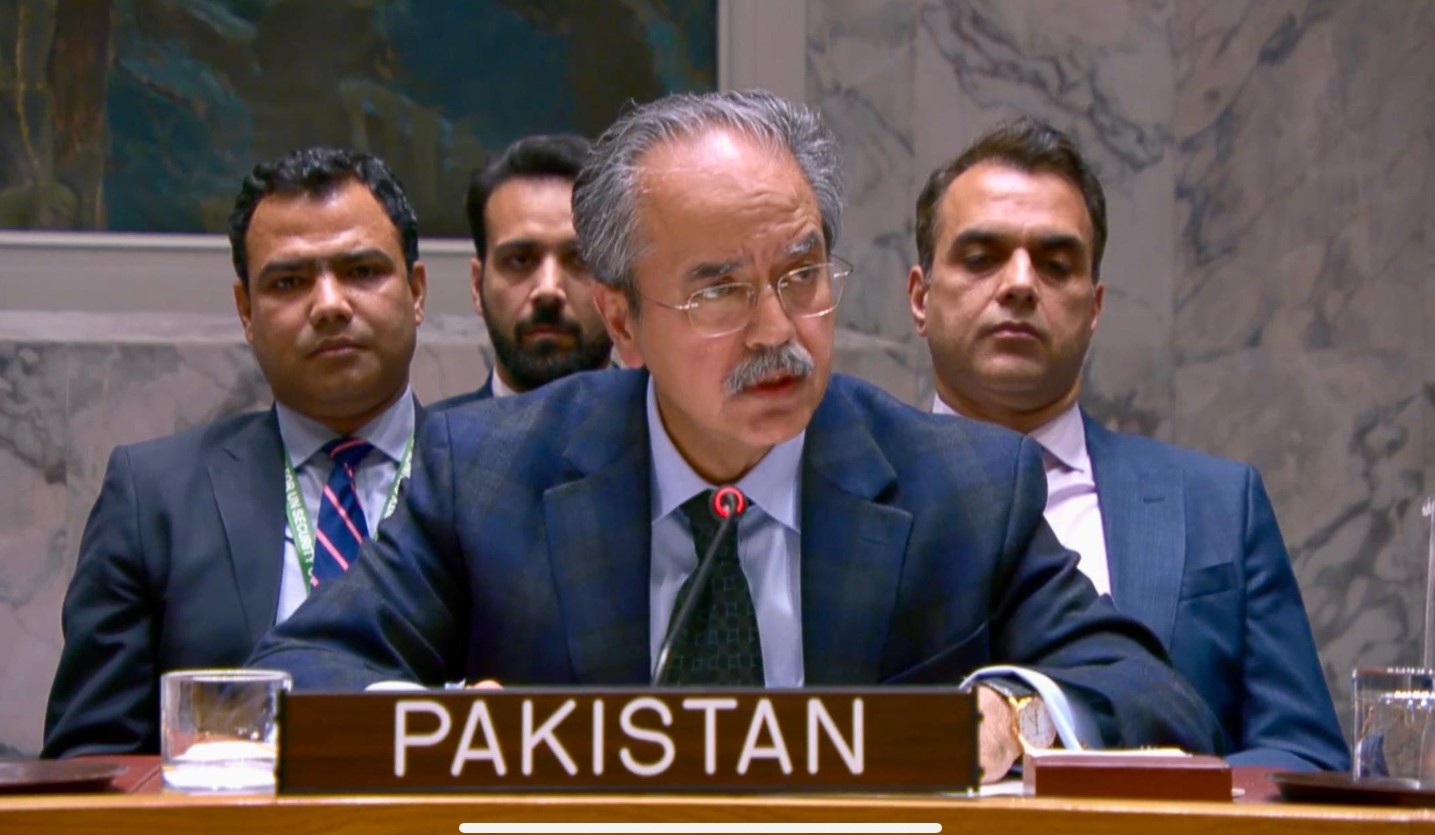 Pakistan In UN Security Council On Gaza