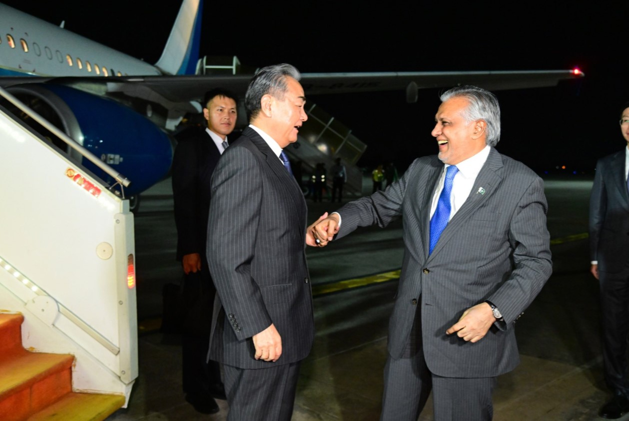 FM Ishaq Dar China FM Wang Yi