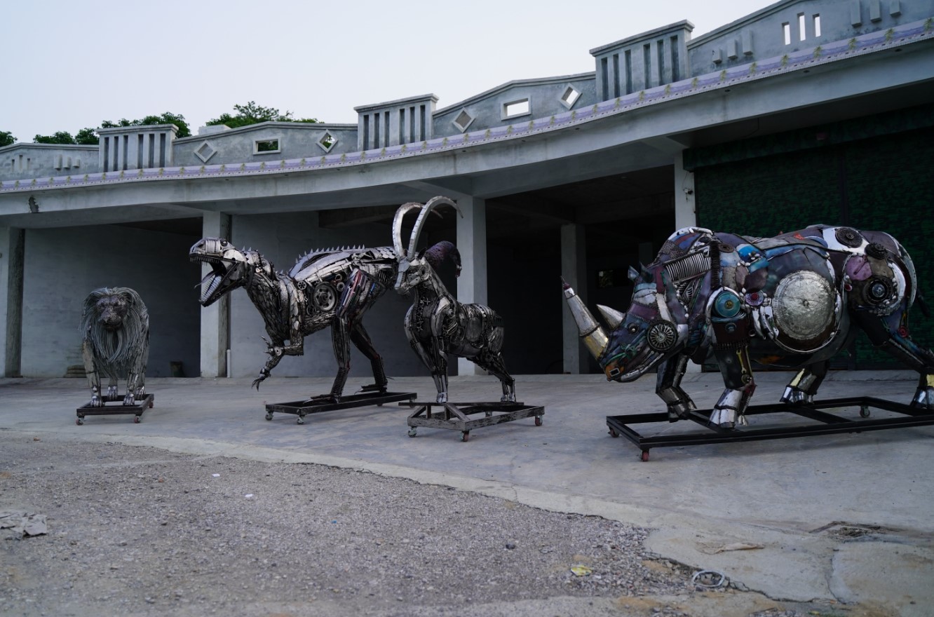 Scrap Sculptures