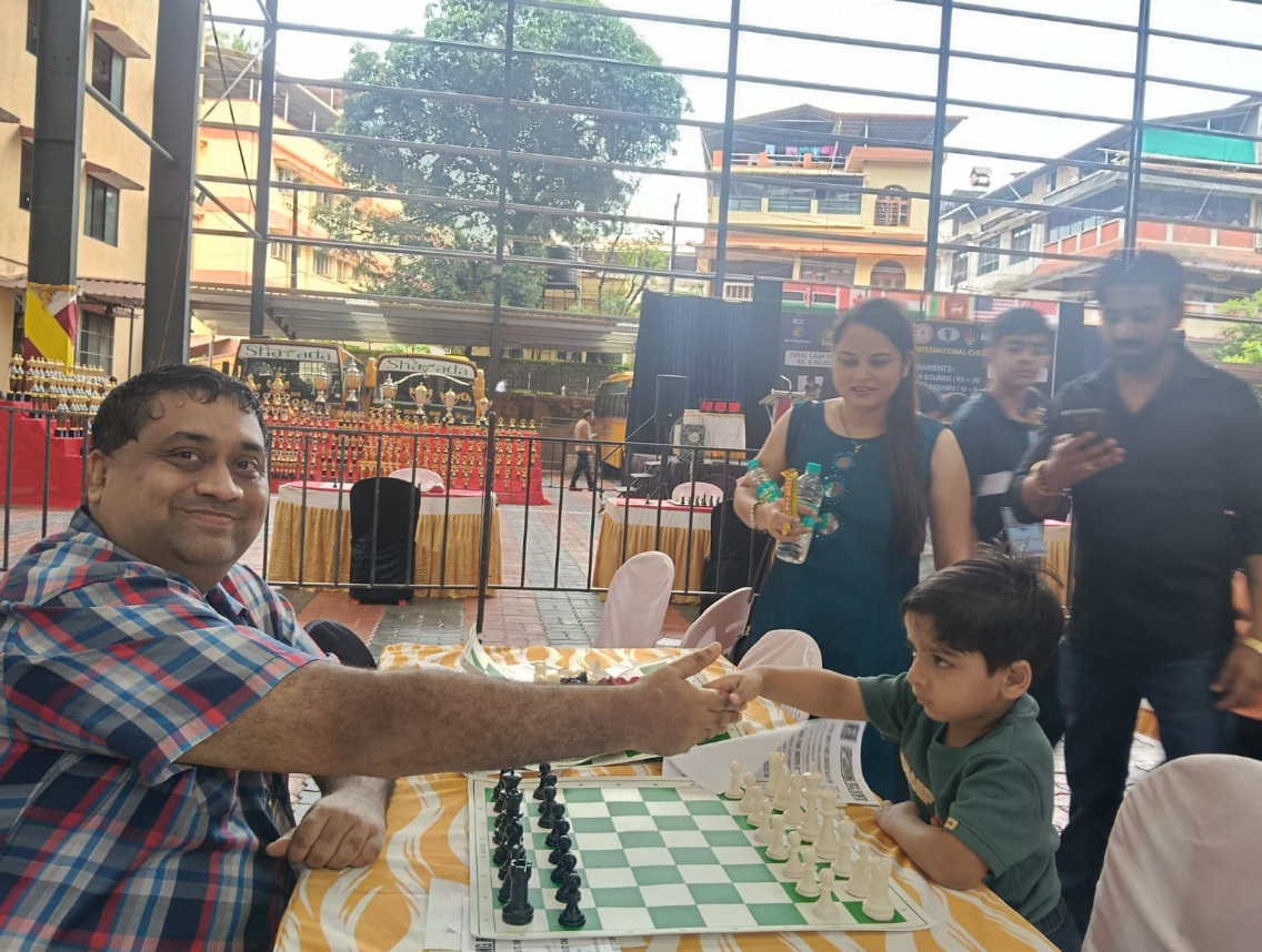 Indian 3 Years Old Chess Player