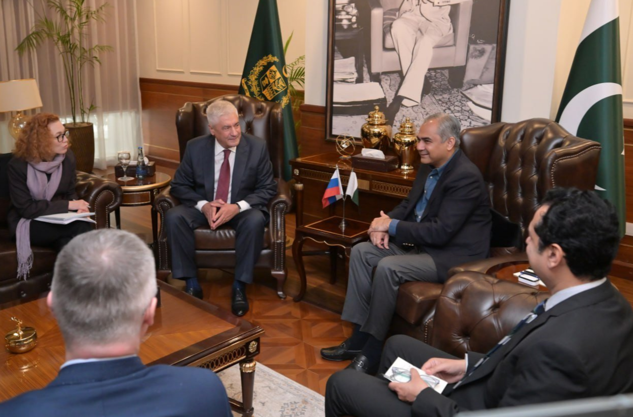 Pakistan Russia Interior Ministers 