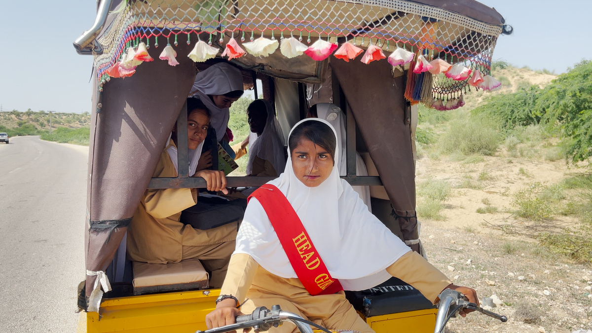 Tharparkar School Rikshaw 